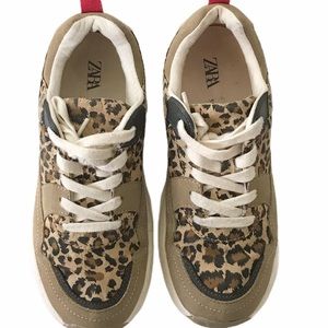💫Zara | Animal Print Kids Sneakers